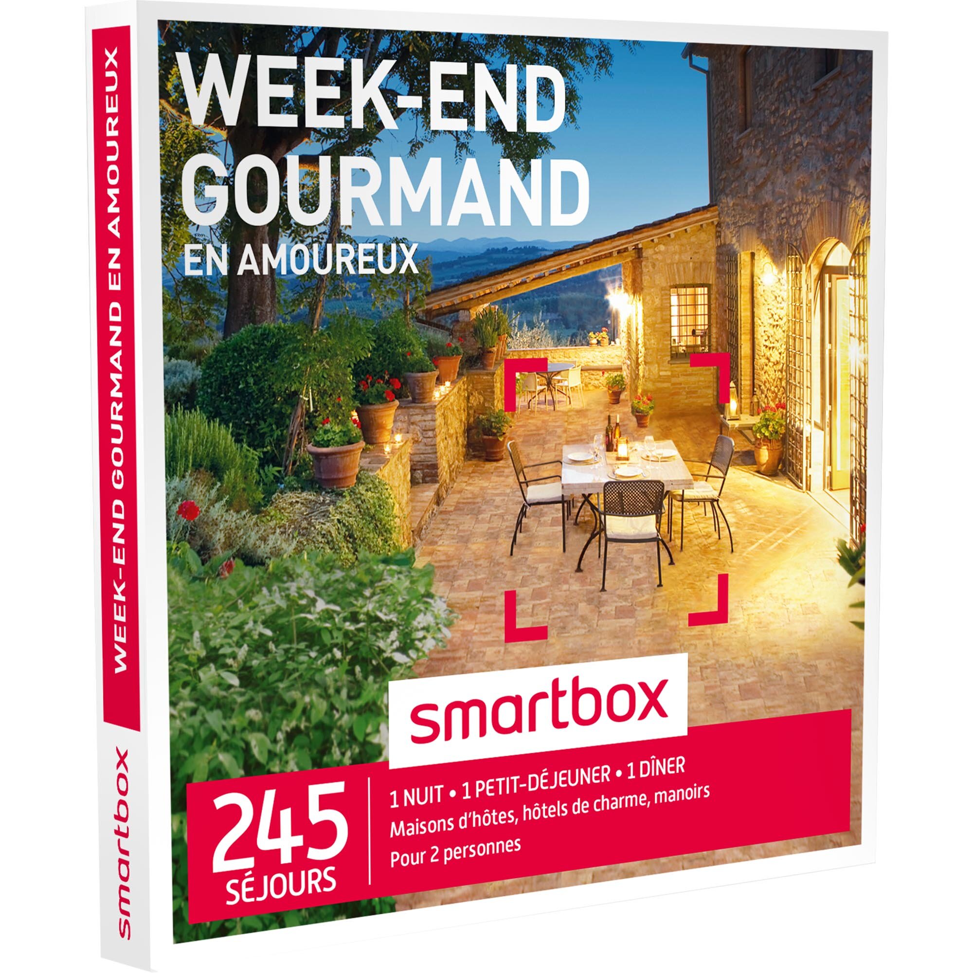 Smartbox Week End Gourmand En Amoureux Coffret Cadeau S Jour