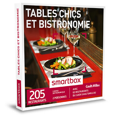 Coffret Cadeau Tables chics et bistronomie