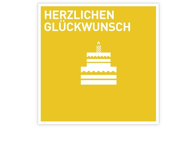 Herzlichen Glückwunsch Herzlichen Glückwunsch