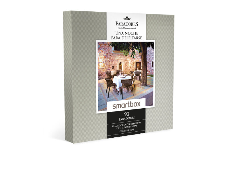 Caja regalo Paradores Una noche para deleitarse Smartbox Caja regalo Paradores Una noche para deleitarse Smartbox