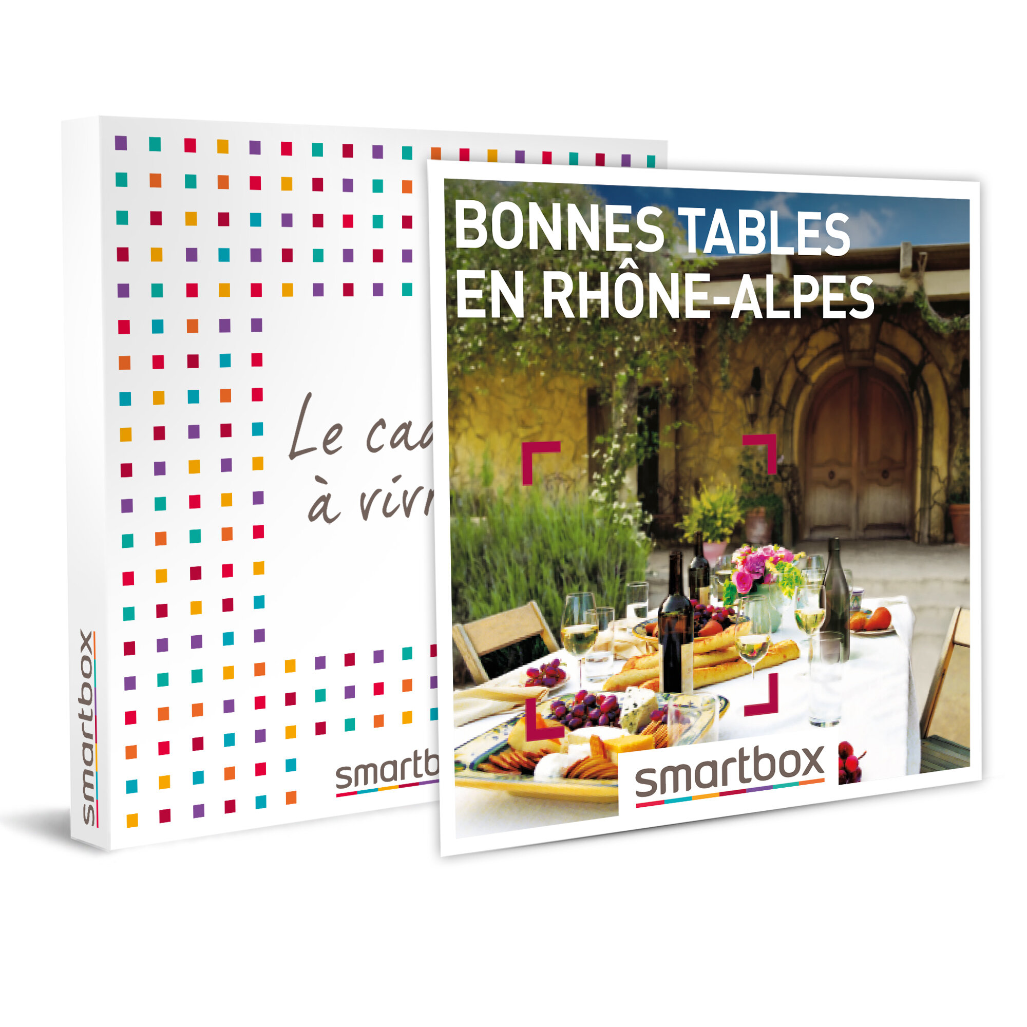 SMARTBOX Coffret Cadeau BONNES TABLES EN RHÔNE ALPES 120