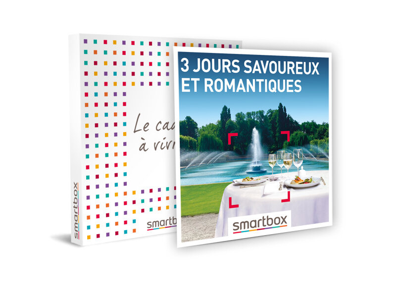 Coffret Cadeau 3 Jours Savoureux Et Romantiques Smartbox