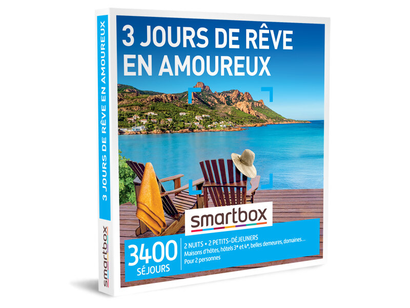 Coffret Cadeau Jours De R Ve En Amoureux Smartbox