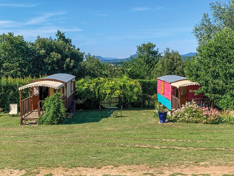 Séjour insolite en famille en roulette ou yourte Valence Smartbox