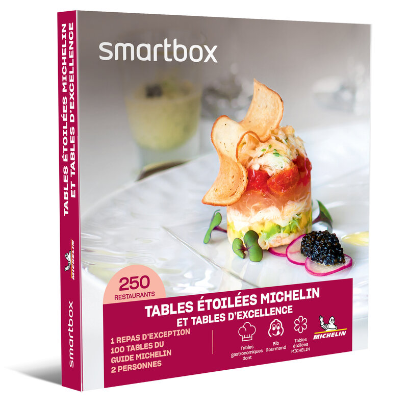 Coffret cadeau SmartBox 3 jours étoilés en Europe - Coffret cadeau - Achat  & prix