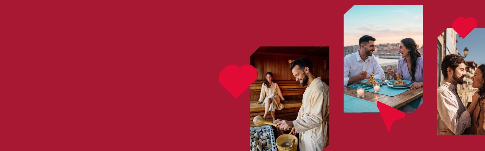 Kärlek behöver inget datum <br class="show-for-medium-up">för att firas!