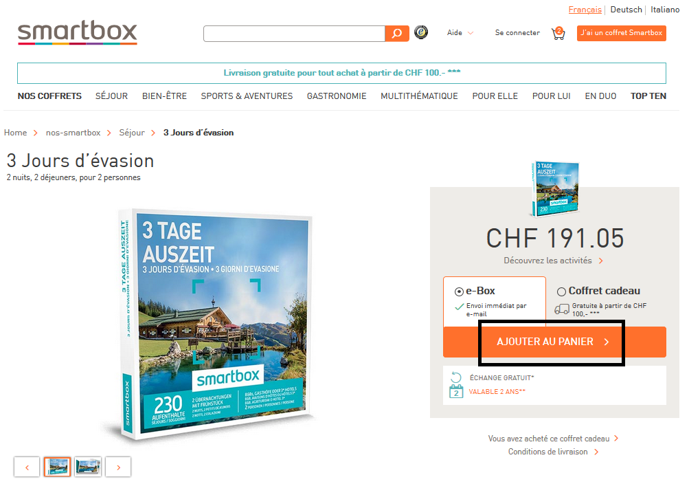Coupons der reduction