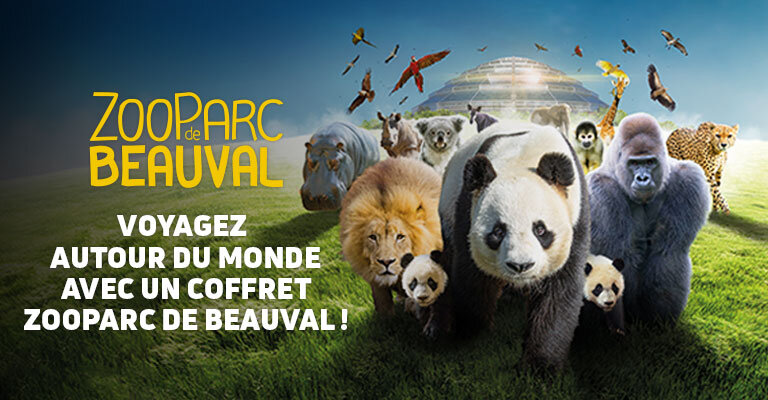 E-carte cadeau Zoo Parc de Beauval