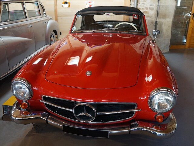 Balade En Mercedes 190sl Joyeux Anniversaire Multi Themes