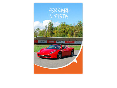 Cofanetto regalo Ferrari in pista