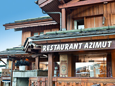 Dîner au restaurant Azimut, étoilé au Guide MICHELIN 2022 à Courchevel