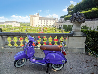 Coffret Découverte de la région des châteaux de la Loire en scooter