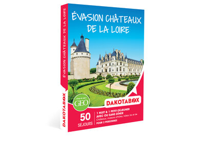 Coffret cadeau Évasion châteaux de la Loire