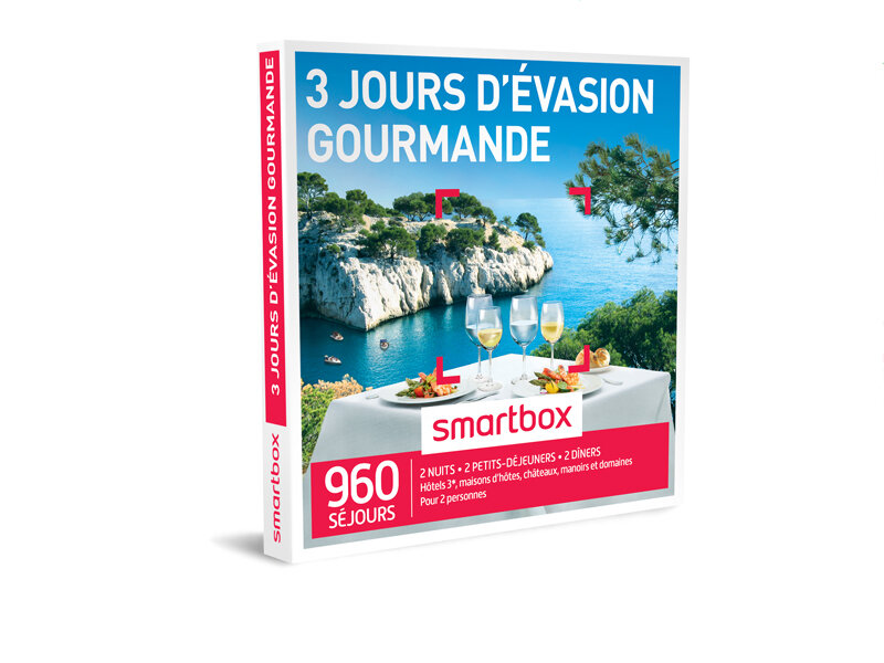 Smartbox évasion Gourmande Châteaux Et Belles Demeures