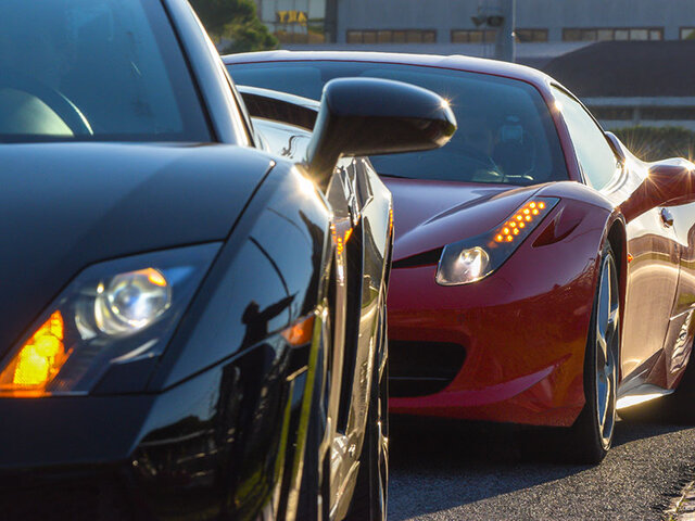 Ferrari 458 Italia / Lamborghini Gallardo - Adrenalina al límite - Aventura