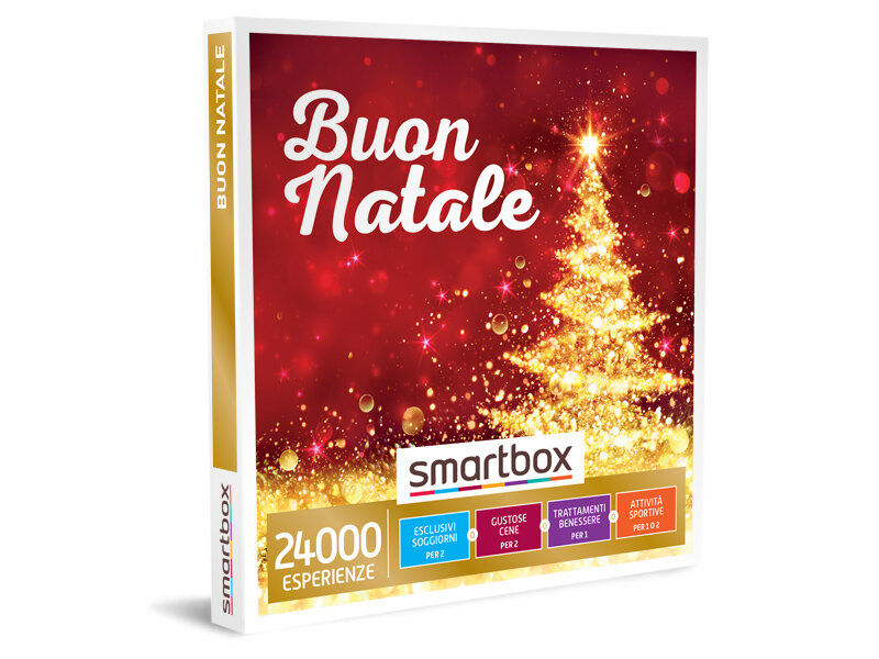 Pubblicita Buon Natale Numero 7.Cofanetto Regalo Buon Natale Smartbox