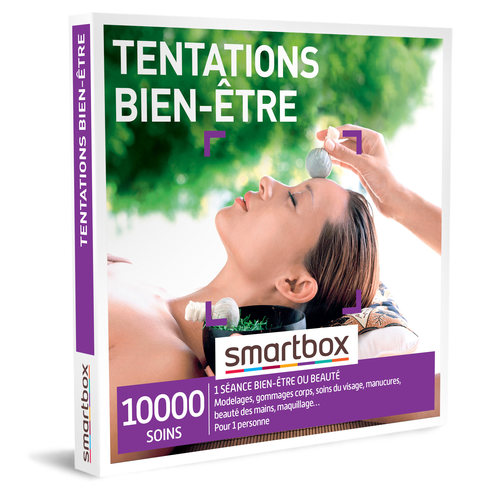 SMARTBOX - Coffret Cadeau - TENTATIONS BIEN-ÊTRE - 1 séance bien-être ou beauté pour 1 personne