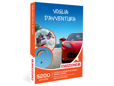 Cofanetto regalo Voglia d'avventura