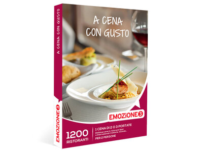 Cofanetto regalo A cena con gusto