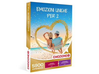 Cofanetto regalo Emozioni uniche per 2