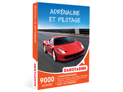 Coffret cadeau Adrénaline
et pilotage