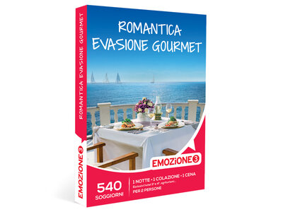 Cofanetto regalo Romantica evasione gourmet