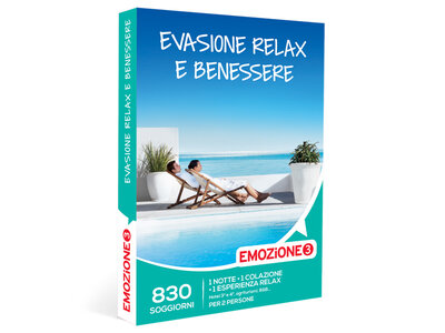 Cofanetto regalo Evasione relax e benessere