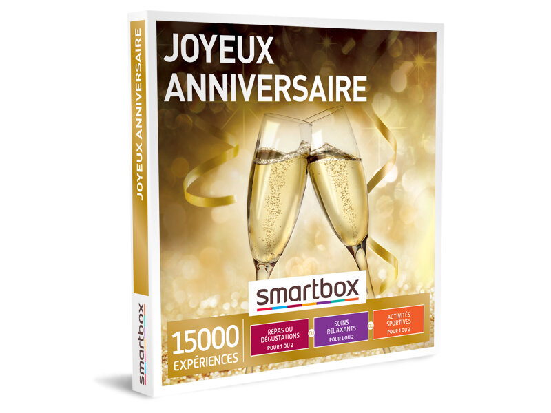 coffret joyeux anniversaire smartbox Coffret Cadeau Joyeux Anniversaire Smartbox coffret joyeux anniversaire smartbox