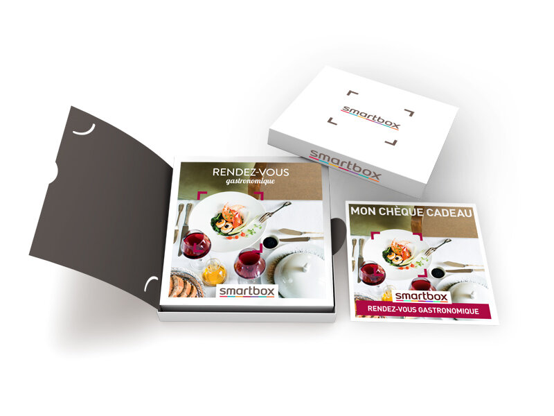 SMARTBOX - Coffret Cadeau - RENDEZ-VOUS GASTRONOMIQUE - 1 repas gastronomique pour 2 personnes