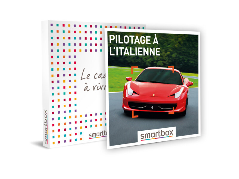 Coffret Cadeau Pilotage A L Italienne Smartbox