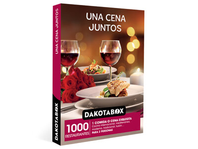 Caja regalo Una cena juntos