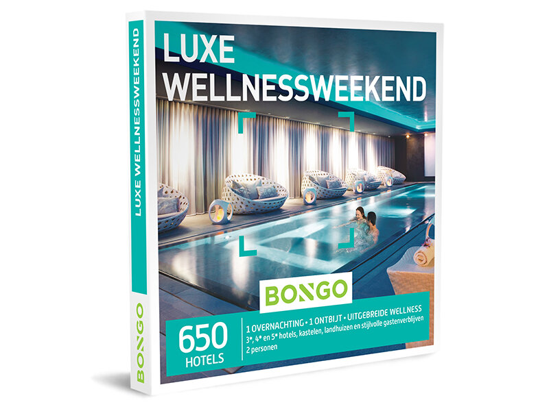 Cadeaubon Luxe Wellnessweekend - Bongo