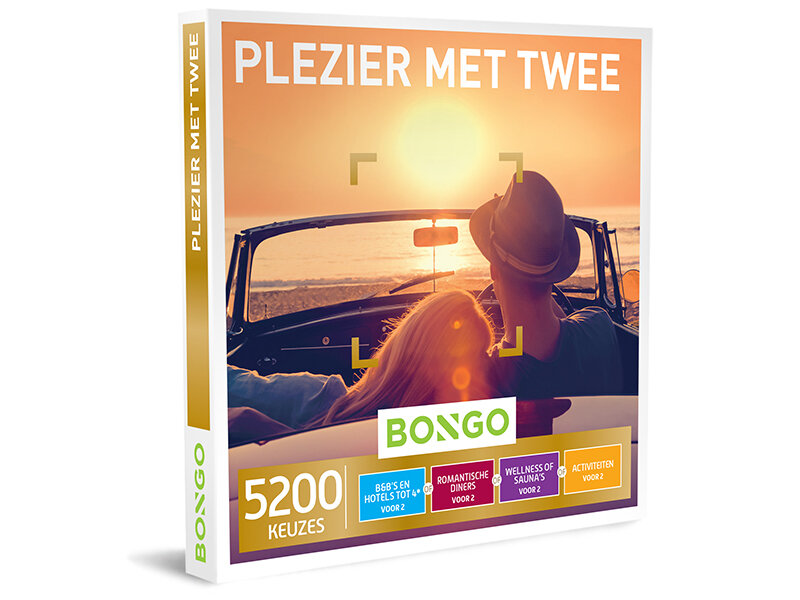 Cadeaubon Plezier met Twee - Bongo