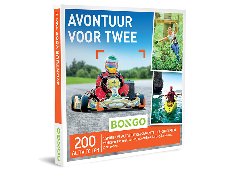 Cadeaubon Avontuur voor Twee - Bongo
