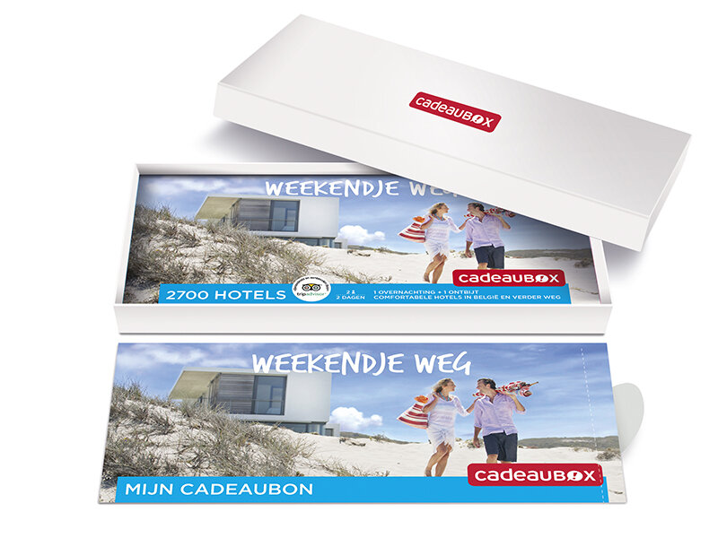 belofte eerlijk Souvenir Cadeaubon Weekendje Weg - Cadeaubox