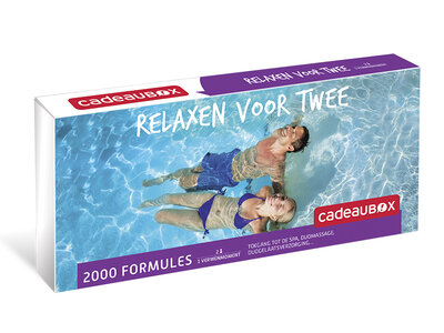 Cadeaubon Relaxen voor Twee