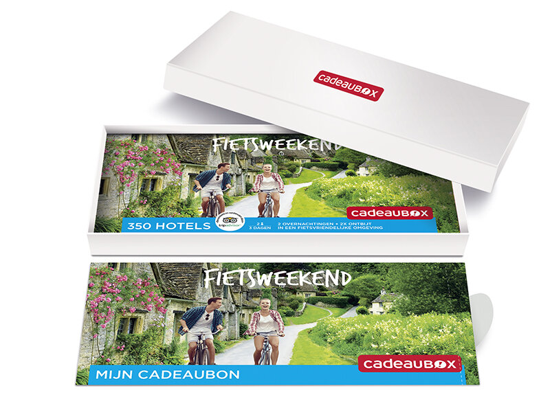 Cadeaubon Fietsweekend - Cadeaubox