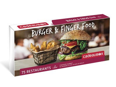 Coffret cadeau Burger & Finger Food