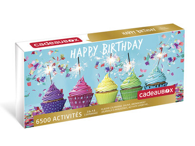 Coffret cadeau Happy Birthday