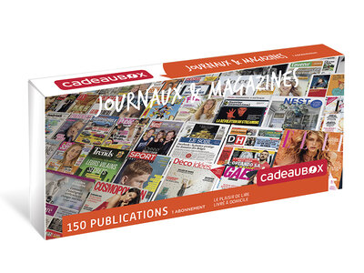 Coffret cadeau Journaux & Magazines