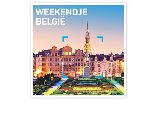 Wiegen Doe herleven Maak plaats Cadeaubon Weekendje België - Bongo