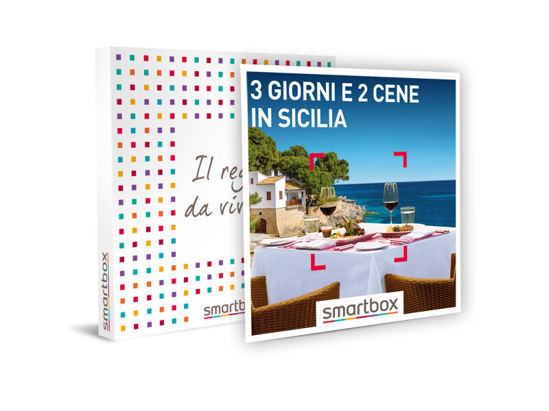 Cofanetto regalo 3 giorni e 2 cene in Sicilia - Smartbox