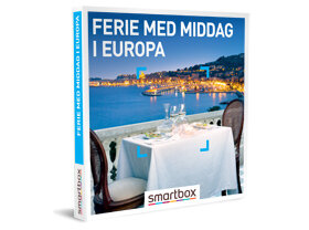 Oplevelsesgave Ferie Med Middag I Europa - Smartbox