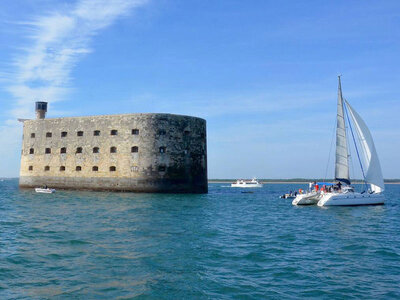 Coffret Croisière en catamaran de 4h30 pour 2 à destination du fort Boyard