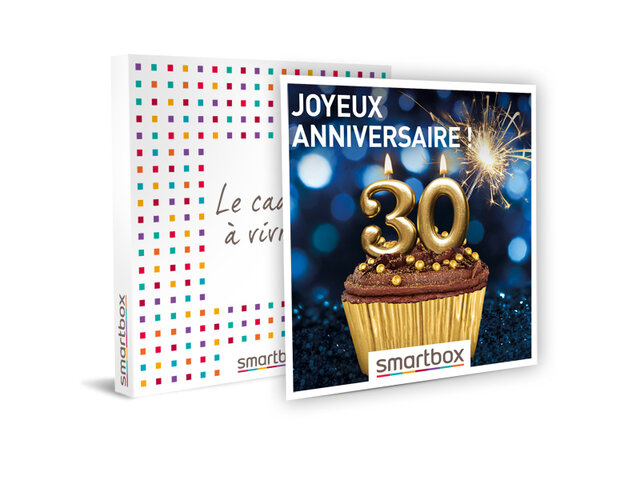 Coffret Cadeau Joyeux Anniversaire Pour Homme 30 Ans Smartbox Coffret Cadeau Joyeux Anniversaire Pour Homme 30 Ans Smartbox