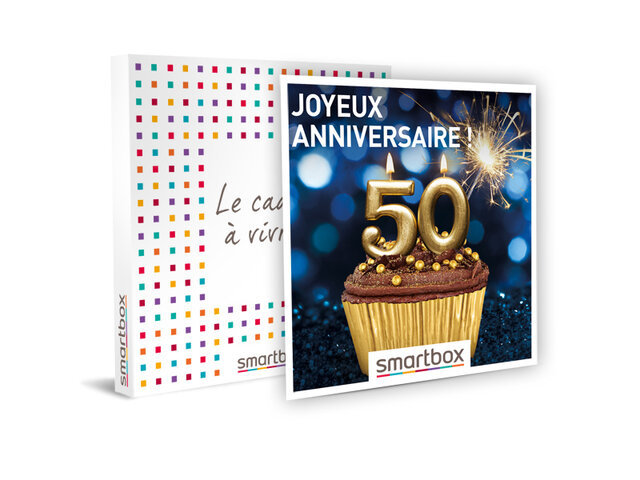 Coffret Cadeau Joyeux Anniversaire Pour Homme 50 Ans Smartbox