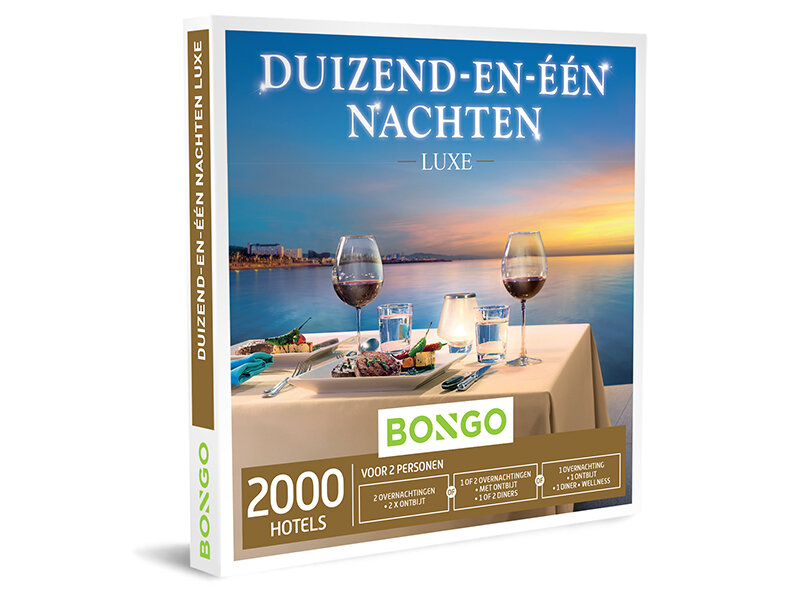 Cadeaubon Duizend-en-één Nachten Luxe - Bongo