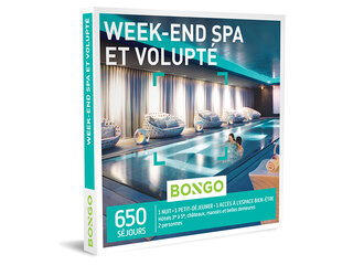 Coffret Cadeau Week End Spa Et Volupte Bongo