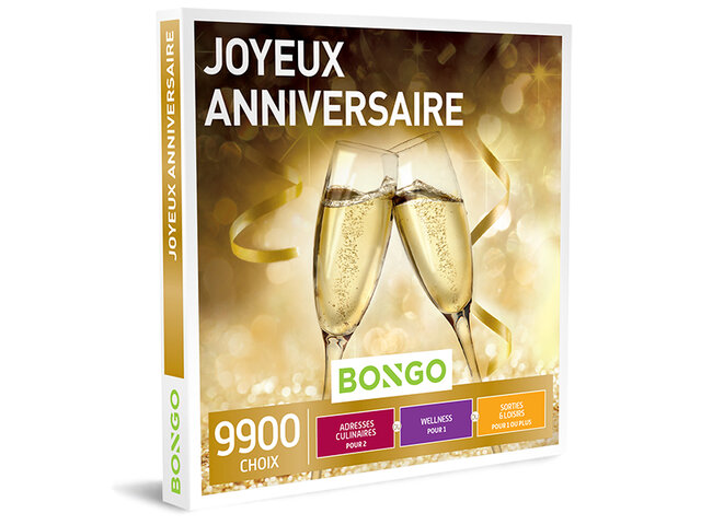 Coffret Cadeau Joyeux Anniversaire Bongo