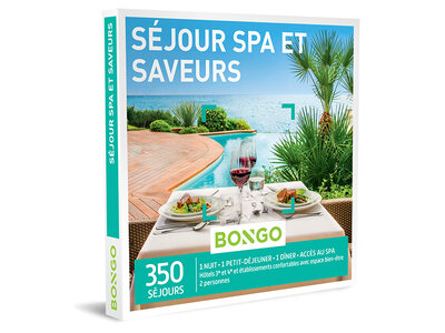 Coffret cadeau Séjour Spa et Saveurs